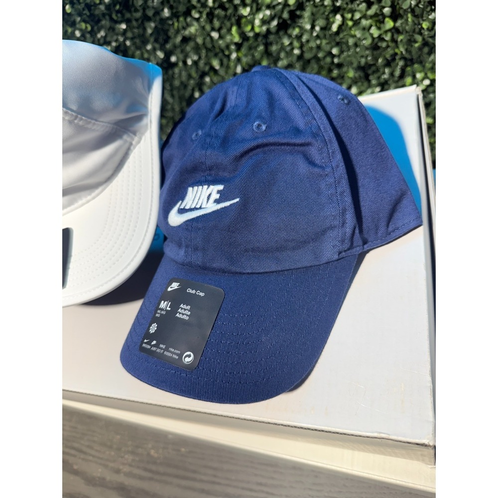 Nike hat bundle. NWT. White, Khaki, and Navy. All 3! Brand new. $80 MSRP - Picture 5 of 6